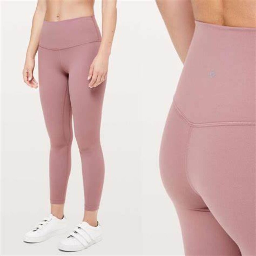 Millennial Dusty Pink size 4 lululemon leggings excellent condition